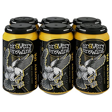 Bravery Brewing Ipa In Cans - 6-12 Fl. Oz. - Image 3