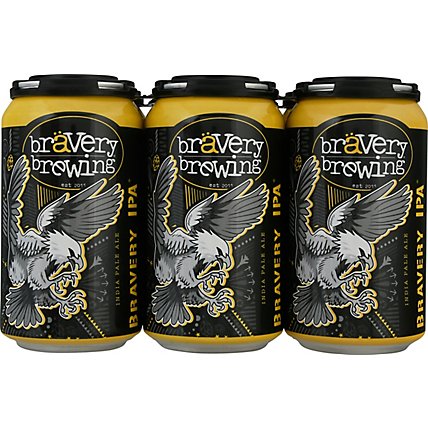 Bravery Brewing Ipa In Cans - 6-12 Fl. Oz. - Image 2
