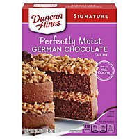 Duncan Hines Signature Perfectly Moist German Chocolate Cake Mix - 15.25 Oz