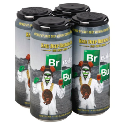 Knee Deep Brewing Beers Indian Pale Ale Breaking Bud Can - 4-16 Fl. Oz.