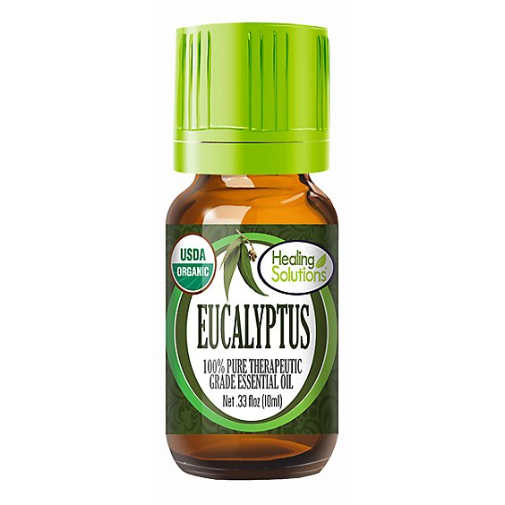Healing Solutions Eucalyptus Essential Oil - .33 Fl. Oz.