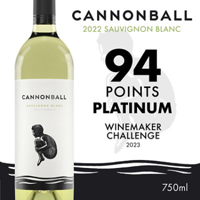Cannonball Sauvignon Blanc White Wine - 750 Ml - Image 3