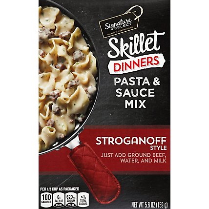 Signature SELECT Skillet Dinners Pasta & Sauce Mix Stroganoff Style - 5.6 Oz - Image 2