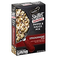 Signature SELECT Skillet Dinners Pasta & Sauce Mix Stroganoff Style - 5.6 Oz - Image 1