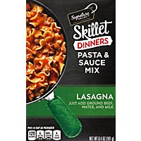 Signature SELECT Skillet Dinners Pasta & Sauce Mix Lasagna - 6.4 Oz - Image 2