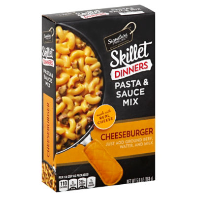 Signature SELECT Skillet Dinners Cheeseburger Pasta And Sauce Mix - 5.8 Oz - Image 1