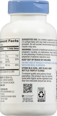Signature Select/Care Calcium Liquid Filled 600mg Vitamin D3 5mcg Dietary Supplement Softgel - 100 Count - Image 4