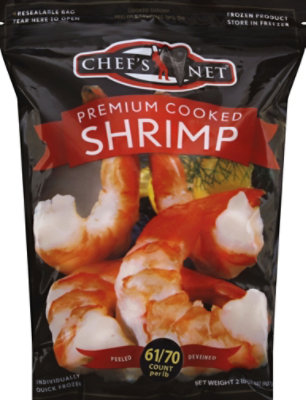 waterfront BISTRO Shrimp Cooked Tail On Frozen 61 To 70 Count - 32 Oz - Image 2