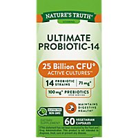 Nature's Truth Ultimate 25 Billion Probiotic - 60 Count - Image 1
