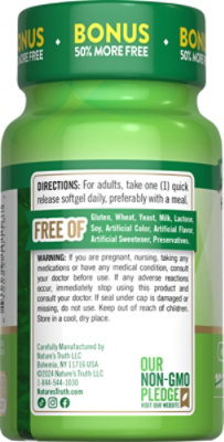 Nature's Truth High Potency Vitamin D3 50 mcg - 150 Count - Image 3