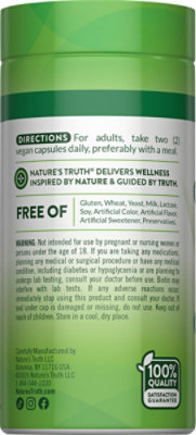 Nature's Truth Super Ceylon Cinnamon 2500 mg Plus Biotin & Chromium - 60 Count - Image 2