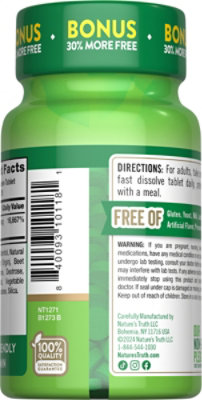 Nature's Truth Ultra Biotin 5000 mcg 78 Count - Image 4