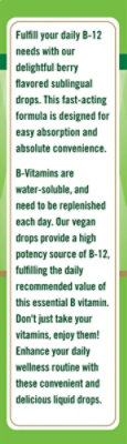 Nature's Truth Sublingual Vitamin B12 10000 mcg Liquid - 60 Count - Image 7