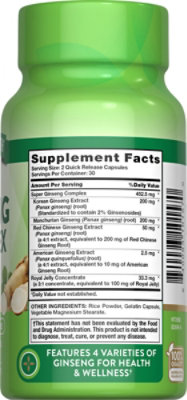 Nature's Truth Super Ginseng Complex Plus Royal Jelly - 60 Count - Image 2