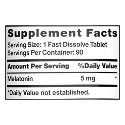 Nature's Truth Melatonin 5 mg - 90 Count - Image 2