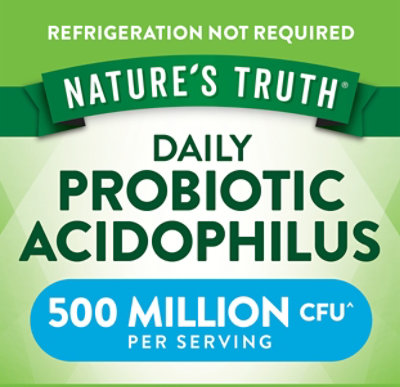 Nature's Truth 500 Million Probiotic Acidophilus - 100 Count - Image 3