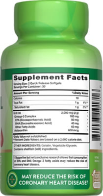 Nature's Truth Krill Oil 2000 mg - 60 Count - Image 2