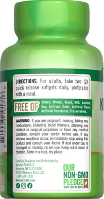 Nature's Truth Krill Oil 2000 mg - 60 Count - Image 3