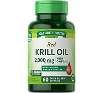Nature's Truth Krill Oil 2000 mg - 60 Count