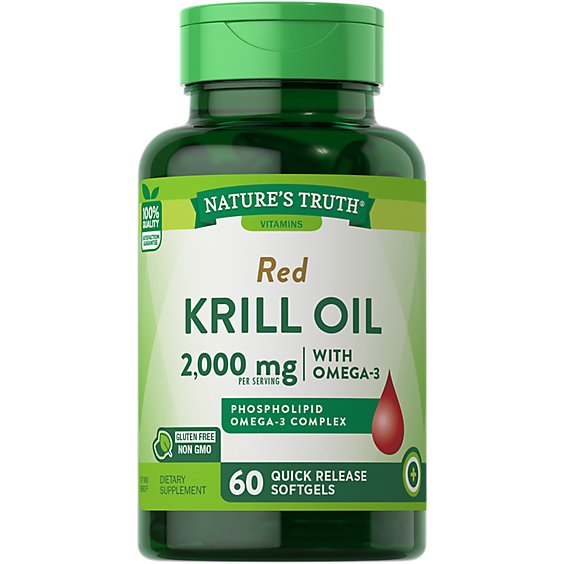 Nature's Truth Krill Oil 2000 mg - 60 Count