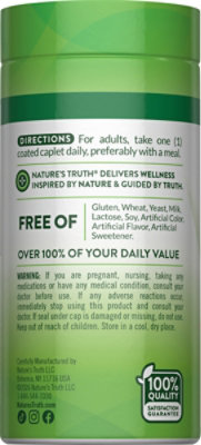 Nature's Truth High Potency Complete B Complex Plus Vitamin C - 100 Count - Image 2