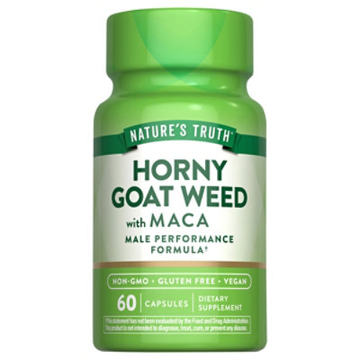 Nature's Truth Horny Goat Weed with MACA - 60 Count - Image 2