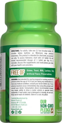 Nature's Truth Melatonin 12 mg - 60 Count - Image 3