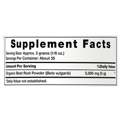Nature's Truth Organic Beet Root Powder - 6.1 Oz - Image 4
