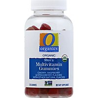 O Organics Gummy Multivitamin Men Dietary Supplement - 120 Count - Image 2