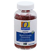 O Organics Gummy Multivitamin Men Dietary Supplement - 120 Count - Image 1