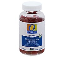O Organics Gummy Multivitamin Men Dietary Supplement - 120 Count