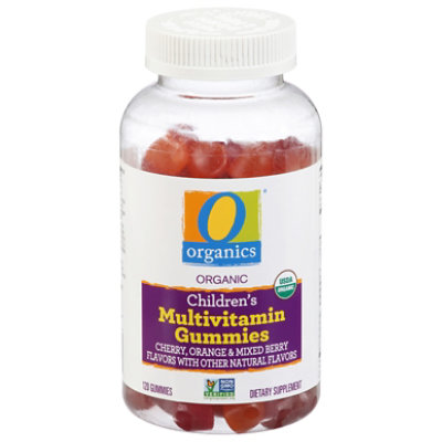 O Organics Gummy Multivitamin Children Dietary Supplement - 120 Count - Image 1