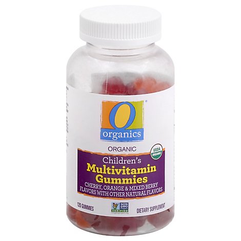 O Organics Gummy Multivitamin Children Dietary Supplement - 120 Count
