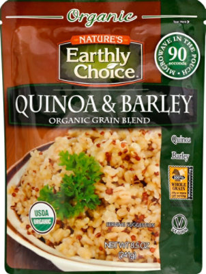 Natures Earthly Choice Organic Grain Blend Quinoa & Barley Pouch - 8.5 Oz - Image 2