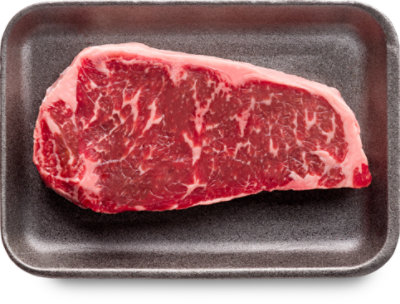 Snake River Farms Beef American Wagyu Steak New York Strip Boneless - 0.75 LB