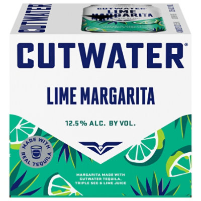 Cutwater Spirits Lime Margarita In Cans - 4-12 Fl. Oz. - Image 2