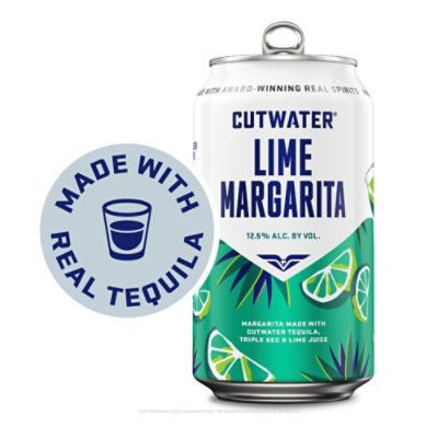 Cutwater Spirits Lime Margarita In Cans - 4-12 Fl. Oz. - Image 3