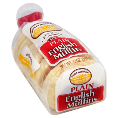 Plain English Muffins - 6 Count - Image 1