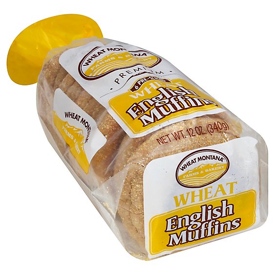 Wheat English Muffins - 6 Count