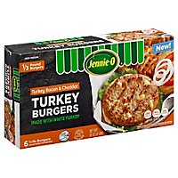 Jennie-O Turkey Store Bacon And Cheddar Turkey Burger Frozen - 32 Oz - Image 1