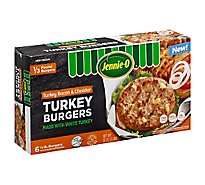 Jennie-O Turkey Store Bacon And Cheddar Turkey Burger Frozen - 32 Oz