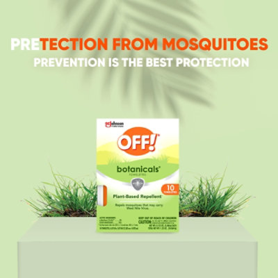 OFF! Botanicals Insect Repellent Towelettes (10 ct) - Image 4