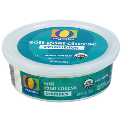 O Organics Cheese Soft Goat Crumbled - 4 Oz - Image 2