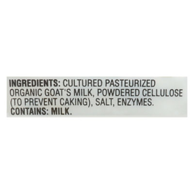 O Organics Cheese Soft Goat Crumbled - 4 Oz - Image 4