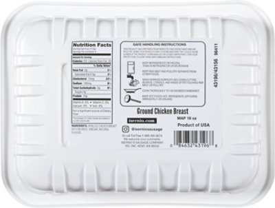 Isernio's Ground Chicken Breast - 16 Oz - Image 6