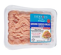 Isernios Chicken Ground Chicken Breast - 16 Oz