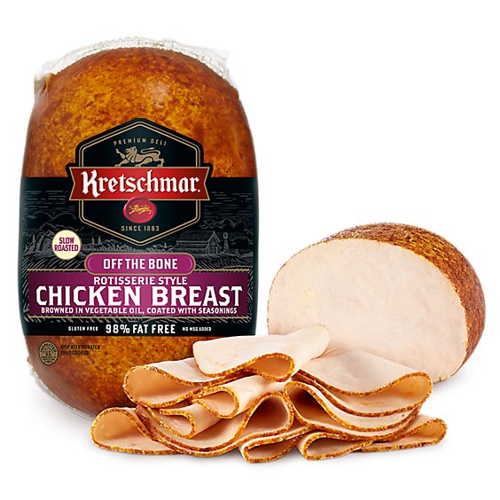 Kretschmar Pre Sliced Chicken Off The Bone - 0.50 Lb