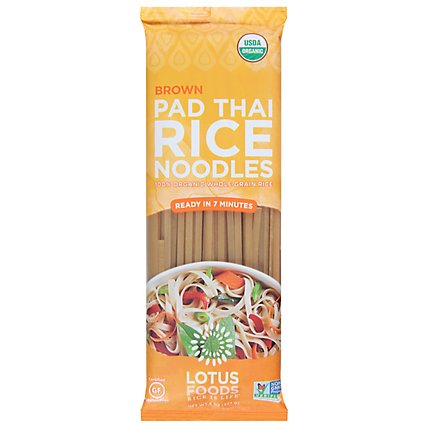 Lotus Foods Pad Thai Noodles Organic Brown Rice - 8 Oz - Image 3