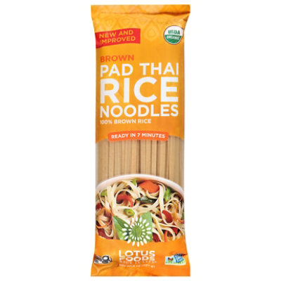 Lotus Foods Pad Thai Noodles Organic Brown Rice - 8 Oz - Image 3