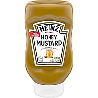 Heinz 100% Natural Honey Mustard with Real Honey Bottle - 15 Oz - Image 1